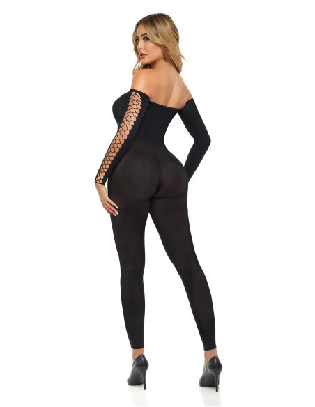 BOUJEE GANG BODYSTOCKING BLACK, OS