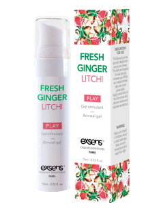 EXSENS AROUSAL GEL FRESH GINGER LITCHI 15ML