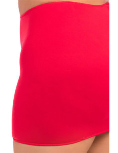 STOP & STARE 2PC SKIRT SET RED, 3XL/4XL 2