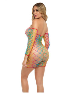 TASTE THE RAINBOW DRESS & SLEEVES, OS 2