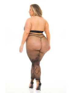 GIVES YOU HELL 3PC SET BLACK, PLUS SIZE