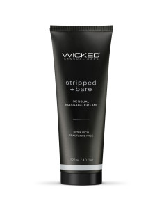 Krem do masażu Stripped + Bare Wicked Sensual Care 120 ml - Sklep erotyczny Intymnosc24.pl