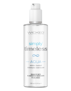ssasaWICKED SIMPLY TIMELESS AQUA LUBRICANT 120ML
