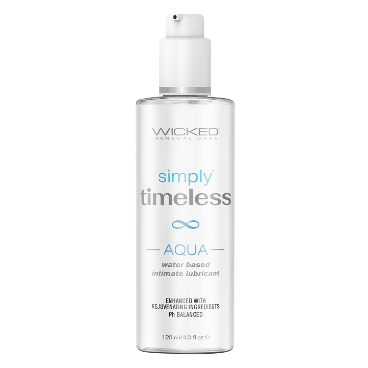 WICKED SIMPLY TIMELESS AQUA LUBRICANT 120ML