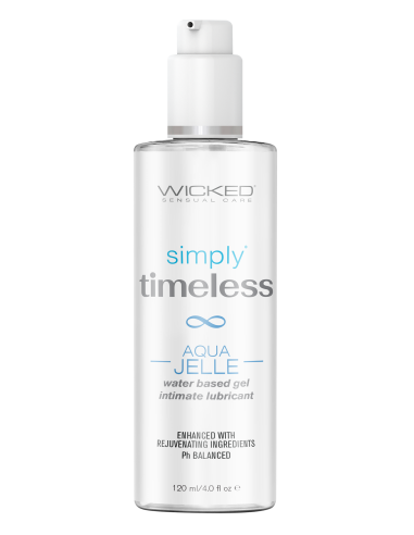 ssasaWICKED SIMPLY TIMELESS AQUA JELLE LUBRICANT 120ML