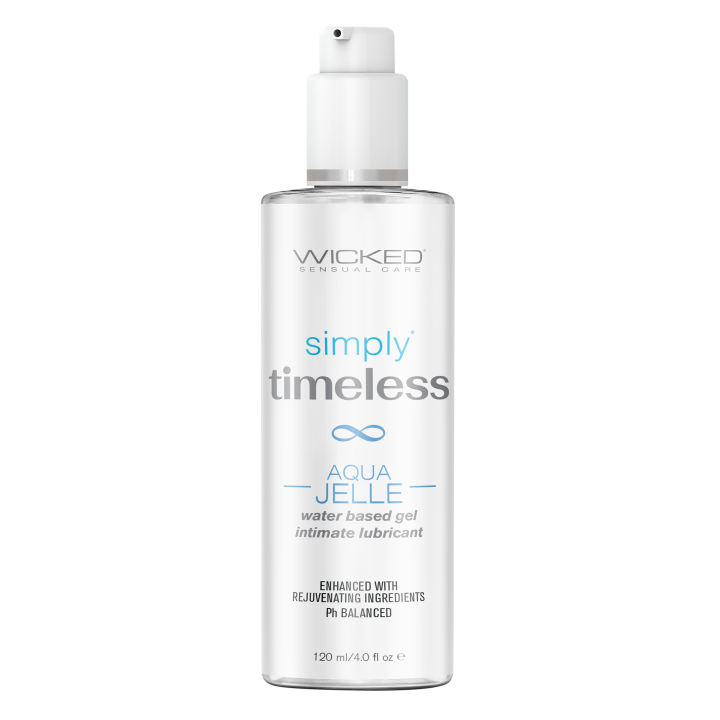 WICKED SIMPLY TIMELESS AQUA JELLE LUBRICANT 120ML