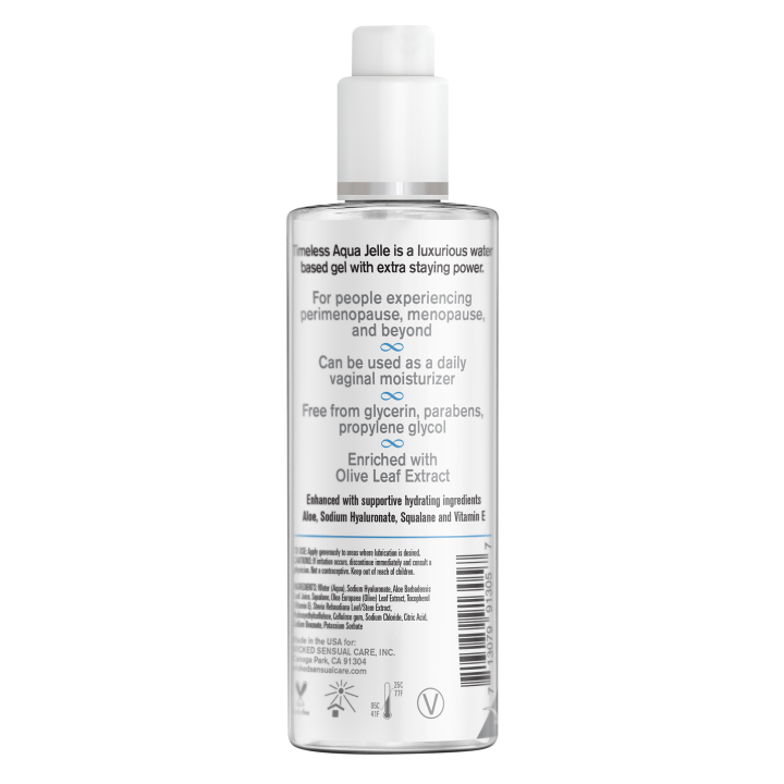 WICKED SIMPLY TIMELESS AQUA JELLE LUBRICANT 120ML
