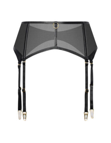 GUILTY PLEASURE SHIMMERING SUSPENDER BELT, S/M