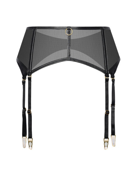 GUILTY PLEASURE SHIMMERING SUSPENDER BELT, L/XL