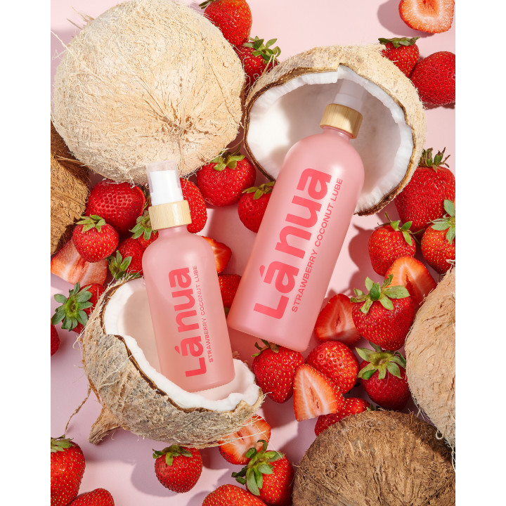 LA NUA STRAWBERRY COCONUT WATER BASED LUBRICANT 100ML