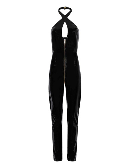 GUILTY PLEASURE SOFT BLAZE CATSUIT BLACK, XXL