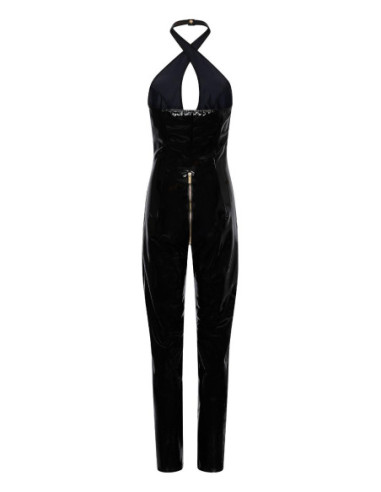 GUILTY PLEASURE SOFT BLAZE CATSUIT BLACK, XXL