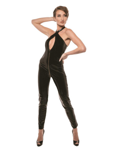 GUILTY PLEASURE SOFT BLAZE CATSUIT BLACK, XL