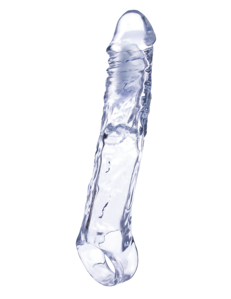 NMC 7.5 INCH TPE EXTENSION SLEEVE WITH 10 FUNCTION SPEED BULLET