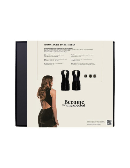 GUILTY PLEASURE MOONLIGHT DARE DRESS BLACK, S