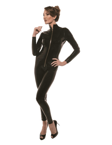 GUILTY PLEASURE TOTAL ECLIPSE CATSUIT BLACK, S