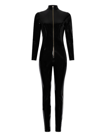 GUILTY PLEASURE TOTAL ECLIPSE CATSUIT BLACK, L