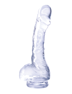 NMC 4 INCH REALISTIC MINI  DILDO WITH SUCTION CUP CLEAR