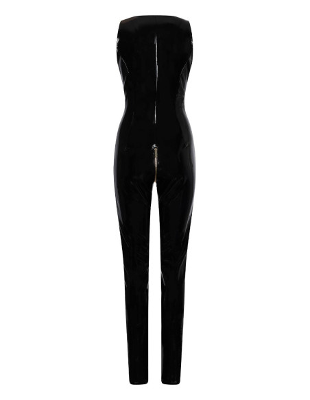 GUILTY PLEASURE LUSTY LINES CATSUIT BLACK, M