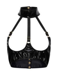 GUILTY PLEASURE HEROIC HALO BRA BLACK, L 2