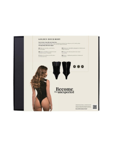 GUILTY PLEASURE GOLDEN HOUR BODY BLACK, L