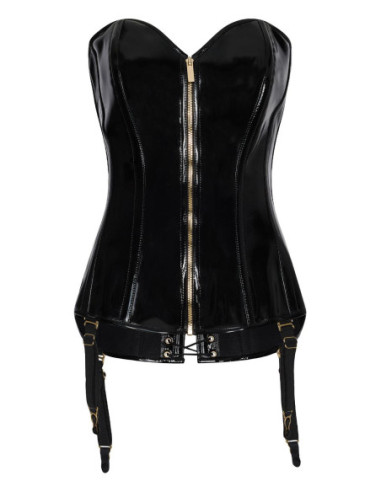 GUILTY PLEASURE BLACK AMBER CORSET BLACK, XXL