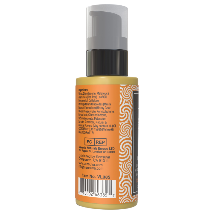 SENSUVA HANDIPOP EDIBLE MASSAGE GEL ORANGE CREAMSICLE 59ML