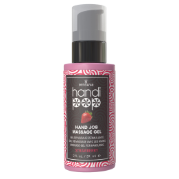 SENSUVA HANDIPOP EDIBLE MASSAGE GEL STRAWBERRY 59ML
