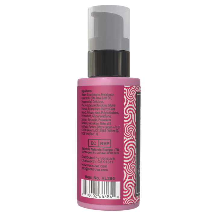 SENSUVA HANDIPOP EDIBLE MASSAGE GEL STRAWBERRY 59ML