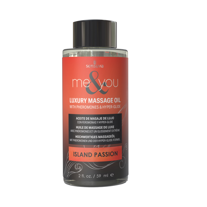 SENSUVA ME AND YOU MASSAGE OIL ISLAND PASSION 59ML