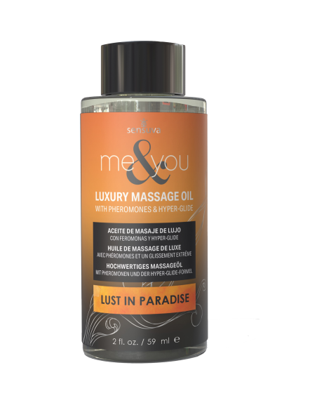 SENSUVA ME AND YOU MASSAGE OIL LUST IN PARADISE  59ML