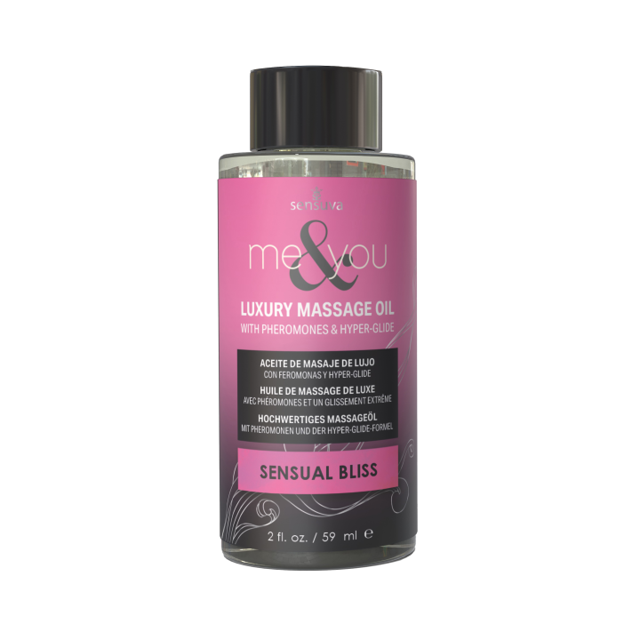 SENSUVA ME AND YOU MASSAGE OIL SENSUAL BLISS  59ML