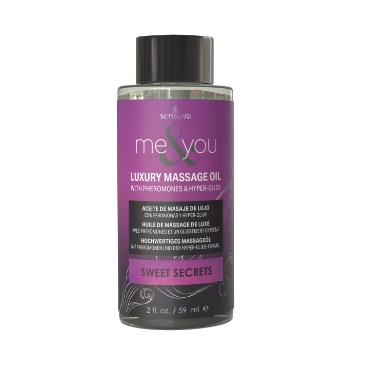 SENSUVA ME AND YOU MASSAGE OIL SWEET SECRETS  59ML