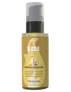 SENSUVA SIZZLE LIPS WARMING GEL PINA COLADA 59ML