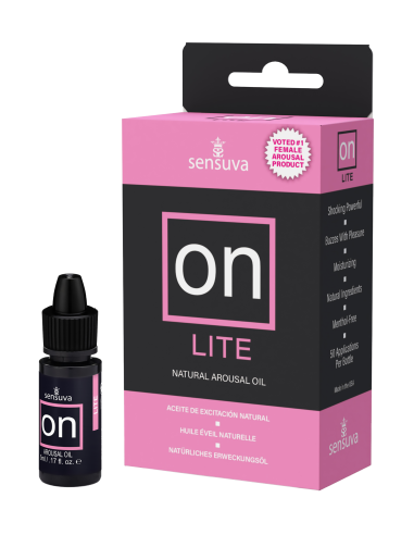 SENSUVA ON LITE AROUSAL OIL 5ML SMALL BOX