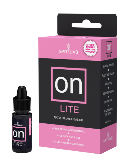 SENSUVA ON LITE AROUSAL OIL 5ML SMALL BOX