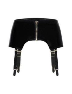 GUILTY PLEASURE MIDNIGHT SUSPENDER BELT BLACK, XL 2