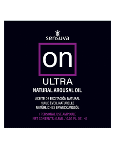SENSUVA ON ULTRA AROUSAL OIL SINGLE USE AMPOULE