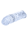 NMC 9 INCH TPE TRANSPARENT PENIS LENGTH ENHANCER WITH BALL STRAP