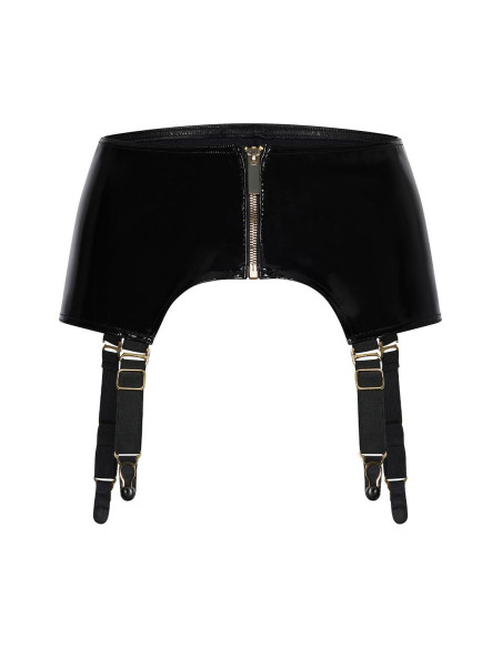 GUILTY PLEASURE MIDNIGHT SUSPENDER BELT BLACK, L