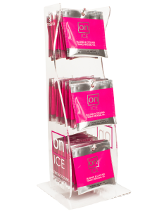 SENSUVA ON ICE AROUSAL OIL 40 PIECE SINGLE USE AMPOULE TOWER DISPLAY