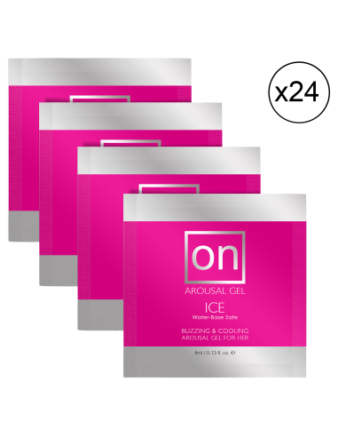 ssasaSENSUVA ON ICE AROUSAL OIL 24 PIECE SINGLE USE AMPOULE REFILL PACK