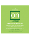 SENSUVA ON HEMP AROUSAL OIL 75 PIECE SINGLE USE AMPOULE TUB