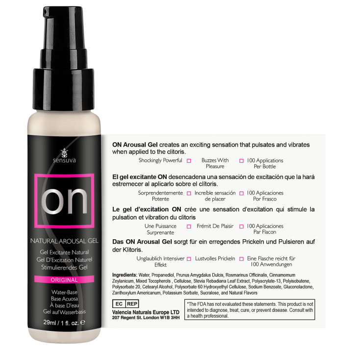 SENSUVA ON ORIGINAL AROUSAL GEL 29ML