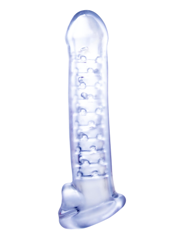 NMC 5.5 INCH TPE TRANSPARENT PENIS ENHANCER