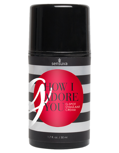 ssasaSENSUVA G, HOW I ADORE YOU G-SPOT ENHANCEMENT CREAM 50ML