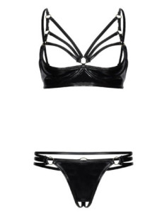 GUILTY PLEASURE NOCTURNE NIGHT SET BLACK, S 2