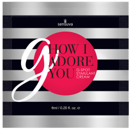 SENSUVA G, HOW I ADORE YOU G-SPOT ENHANCEMENT CREAM 6 ML