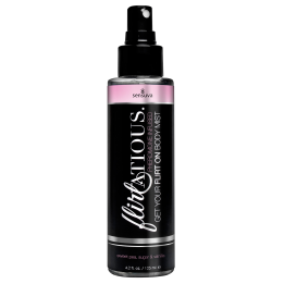 SENSUVA FLIRTATIOUS BODY MIST VANILLA, SUGAR, AND SWEET PEA 125ML