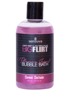 SENSUVA BIG FLIRT PHEROMONE BUBBLE BATH SWEET SECRETS 237ML
